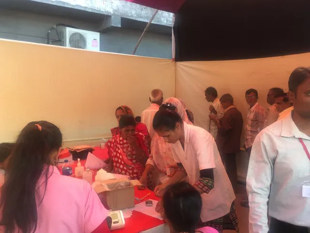 ભરૂચમાં સજ્જન ઇન્ડિયા લી.દ્વારા નિઃશુલ્ક મેડિકલ કેમ્પ યોજાયો