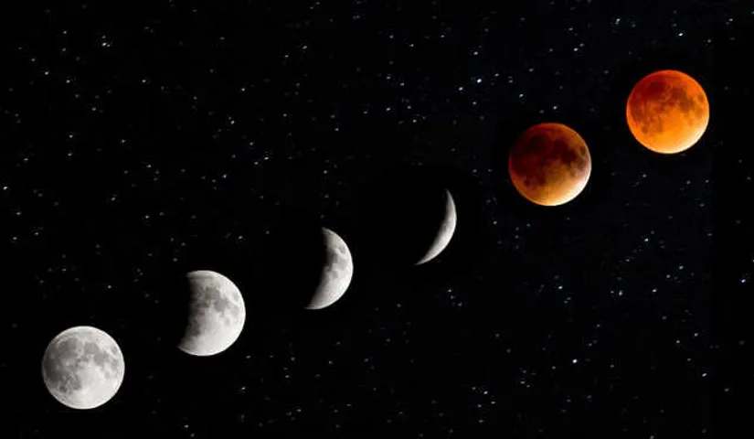 ભારતમાં 152 વર્ષ બાદ ગ્રહણમાં ચંદ્ર બ્લ્યુ રંગનો દેખાશે