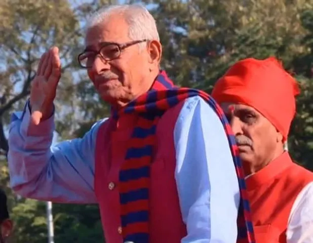 મહેસાણા ખાતે 69માં પ્રજાસત્તાક દિન પ્રસંગે રાજ્યપાલ ઓપી કોહલીએ રાષ્ટ્રધ્વજ ફરકાવીને સલામી આપી