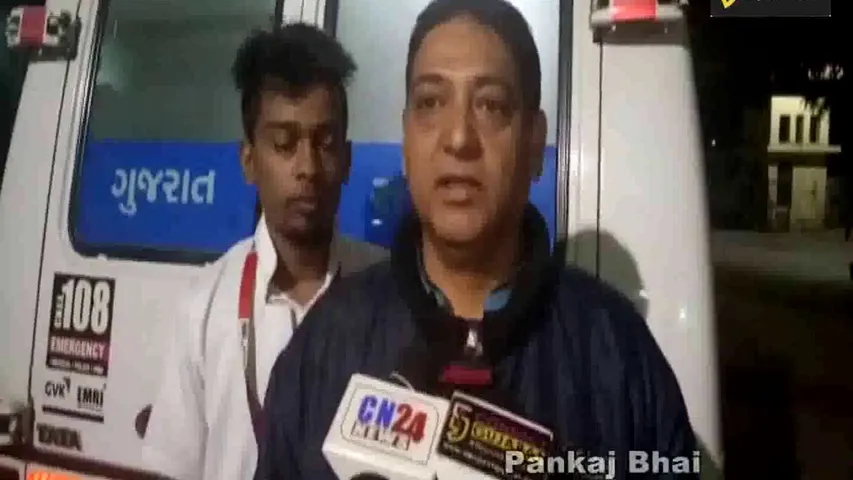 ભરૂચ ને.હા.નં 8 હલદરવા પાસે ઉભેલી ટ્રકમાં લકઝરી બસ અથડાતા 12 થી વધુ ઘાયલ 