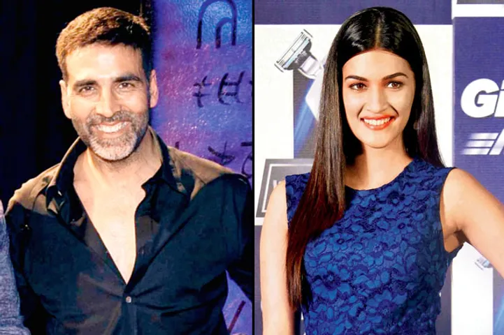 અક્ષય સાથે કૃતિ સેનન રૃપેરી પડદે રોમાન્સ કરતી જોવા મળે તેવી શકયતા 