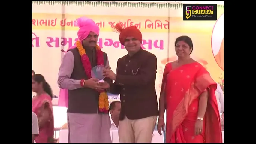 સાવલીમાં સર્જાયો અનોખો સંયોગ, ત્રણ ધર્મનાં યુગલોએ એક મંડપ નીચે કર્યાં લગ્ન