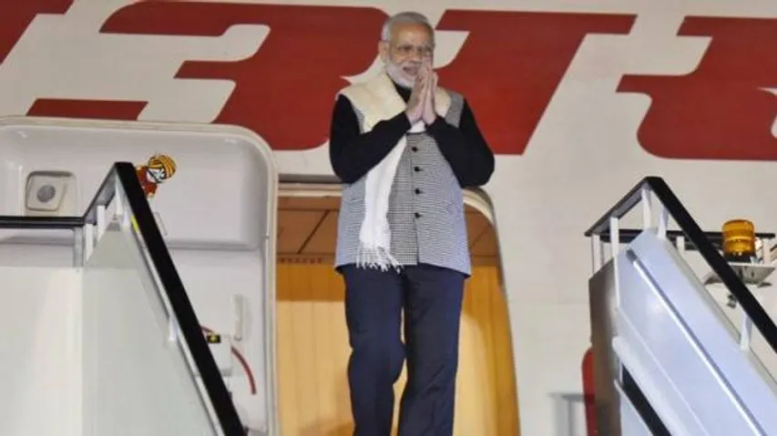 પ્રધાનમંત્રી નરેન્દ્ર મોદી પહોંચ્યા લંડન , આજે કવીન સાથે મુકાલાત કરશે 