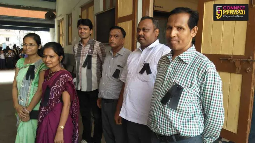 ભરૂચ જિલ્લના શિક્ષકો દ્વારા વિવિધ પડતમાંગ સંતોષવા સરકાર સામે મોરચો