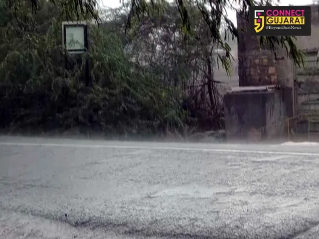 અમરેલીઃ જાફરાબાદ તાલુકામાં ધોધમાર વરસાદ, ખેડૂતો હરખાયા