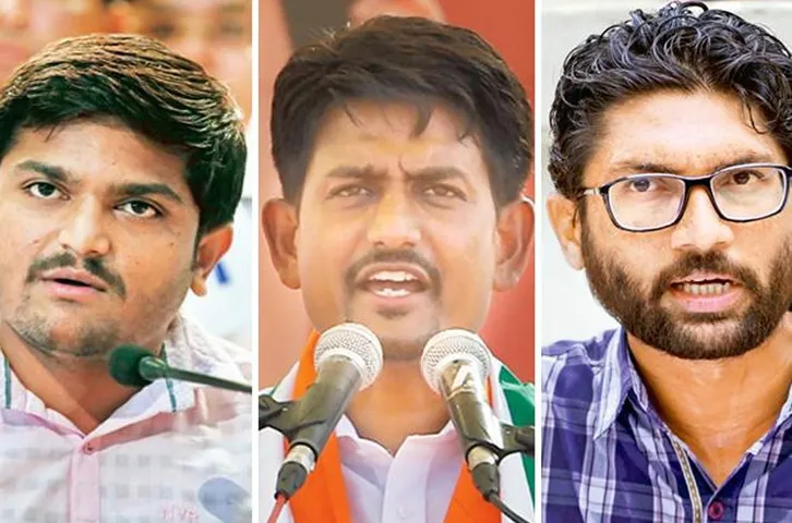 જનતા રેડના નામે કાયદો હાથમાં લેનાર અલ્પેશ, જિજ્ઞેશ, હાર્દિક સામે નોંધાયો ગુનો