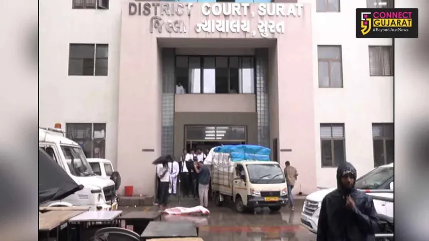 સુરતઃ કોર્ટ બિલ્ડીંગના નવમાં માળેથી મહિલાનો મોતનો ભૂસકો, થયું મોત