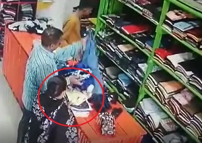 અંકલેશ્વરમાં ગારમેન્ટની દુકાનમાંથી ગ્રાહકનાં સ્વાંગમાં આવેલા સ્ત્રી પુરૂષે કરી ચોરી