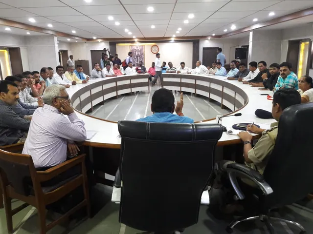 અંકલેશ્વર ખાતે શાંતિ સમિતિની બેઠક મળી