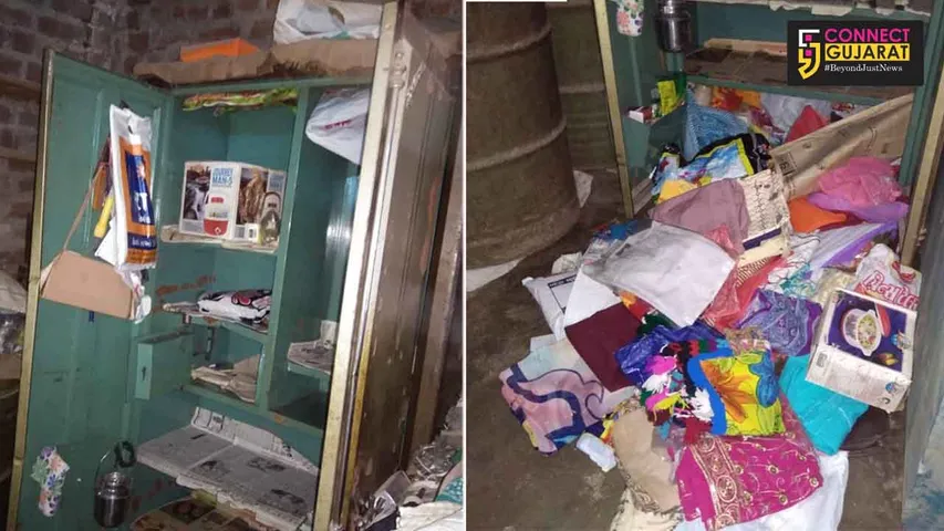 અંકલેશ્વરના બોરીદ્રા ગામે તસ્કરો ત્રાટક્યા, રૂપિયા 1 લાખની મત્તા લઈ ફરાર