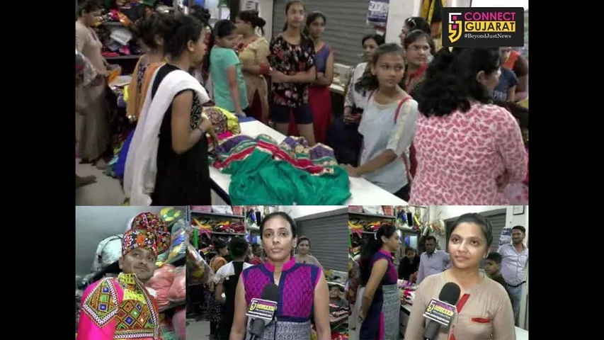 નવરાત્રિમાં પણ નડ્યો GST, હવે લોકો ભાડાનાં ડ્રેસથી પુરા કરે છે પોતાનાં શોખ
