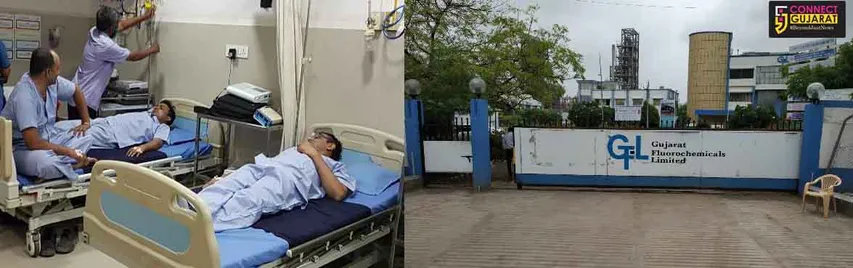 દહેજની GFL કંપનીમાં કેમિકલ લીકેજથી 4 કામદારોને અસર