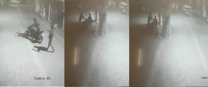 સુરત: અંતરોલી ગામમાં મોડી રાતે ત્રણ તસ્કરોએ બે બાઈકની ઉઠાંતરી કરી