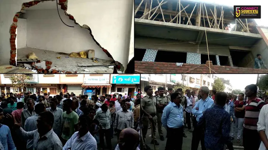 સુરતઃ દબાણ હટાવવા આવેલા મનપાના અધિકારીઓ વિલા મોઢે પરત ફર્યા