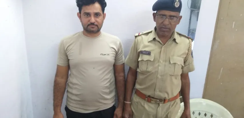 ધી નેગોશીયલ ઇન્સ્ટ્રુમેન્ટ એક્ટ મુજબ થયેલ સજાથી નાસતો ફરતો આરોપી ઝડપાયો