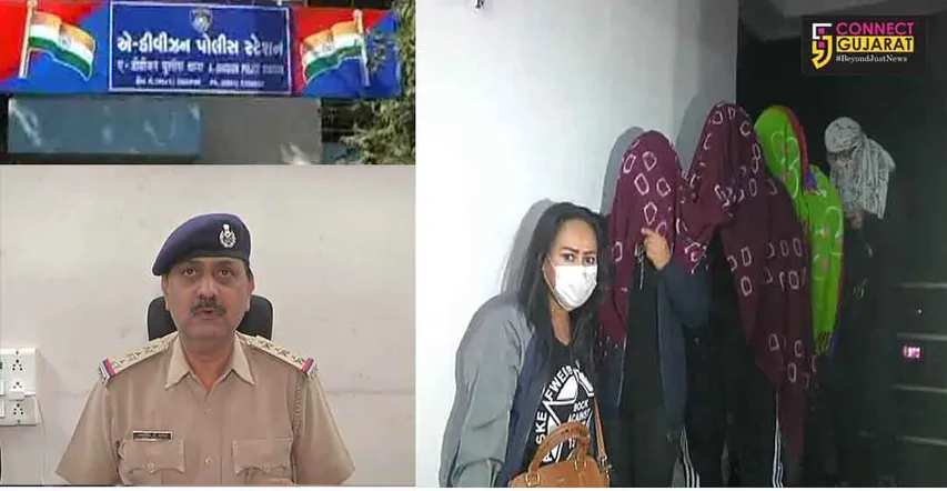 રાજકોટ પોલીસે સ્પા સંચાલક સહિત થાયલેન્ડની 7 યુવતીની કરી અટકાયત, જાણો શા માટે કરાઈ અટકાયત