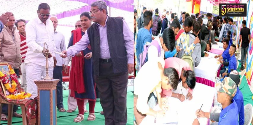 મહીસાગર : લુણાવાડા ખાતે જિલ્લા કક્ષાનો મેગા જોબફેર યોજાયો