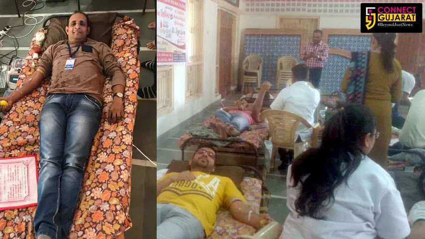 અંકલેશ્વર : શ્રી સાબરકાંઠા અરવલ્લી મિત્ર મંડળ દ્વારા બ્લડ ડોનેશન કેમ્પ યોજાયો