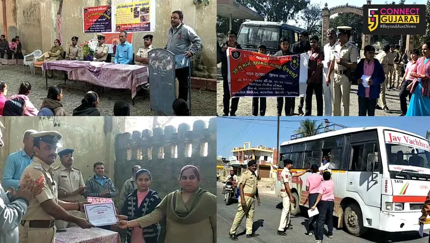  માંગરોળમાં માર્ગ સલામતી સપ્તાહની ઉજવણી કરવામાં આવી