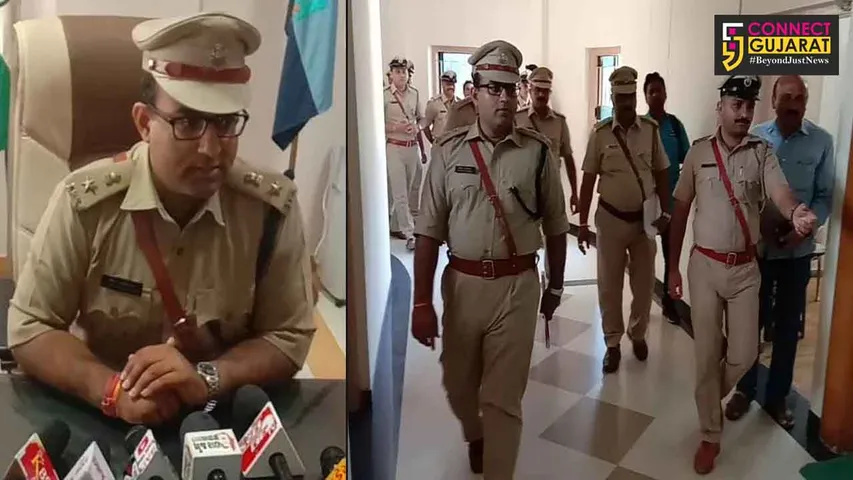 પશ્ચિમ કચ્છના એસપી તરીકે આજે સૌરભ તોલંબિયાએ વિધિવત ચાર્જ સંભાળ્યો