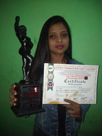 ભરૂચ: બોડી બિલ્ડીંગ ક્ષેત્રમાં પીનલ પરમારને દસ દિવસમાં મળી બીજી સફળતા