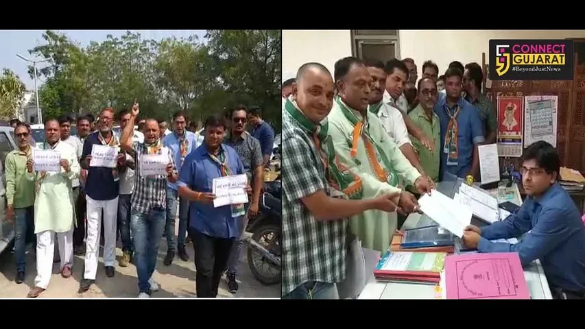 કરજણ : કોંગ્રેસ સમિતિ દ્ધારા ગુજરાત સરકારની નિષ્ફળતાઓના વિરોધમાં જનાક્રોશ રેલી યોજાઇ