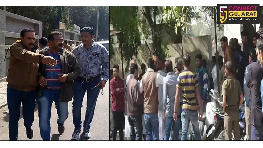 રાજકોટ ફાસ્ટટ્રેક કોર્ટમા થયેલ મારામારી મામલે પોલીસે ૮ શખ્સોની કરી ધરપકડ