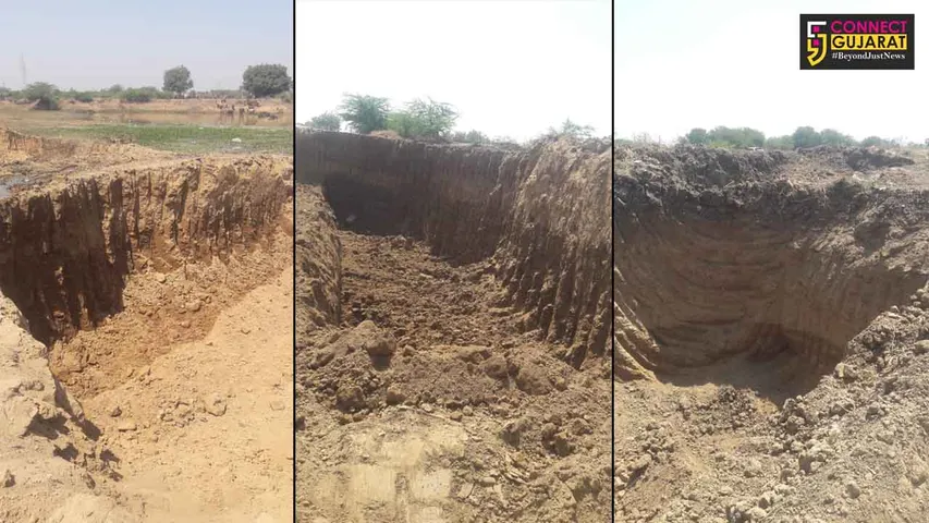 ભરૂચના ઝંઘાર ગામે ગેરકાયદે ગૌચરની જમીનમાં થતો પાણી અને માટીનો વેપલો