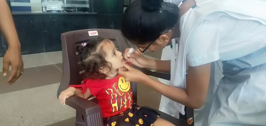 ભરૂચ જિલ્લામાં આરોગ્ય વિભાગ દ્વારા પોલિયો દિવસ ઉજવાયો