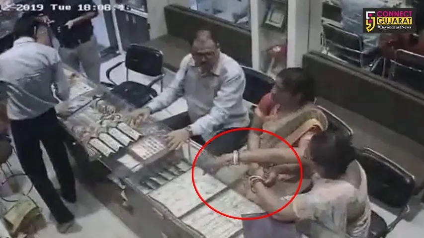 ભરૂચ: જયોતિનગર વિસ્તારની જવેલરી શોપમાંથી ૧ લાખના મંગલસુત્રની થઇ ચોરી