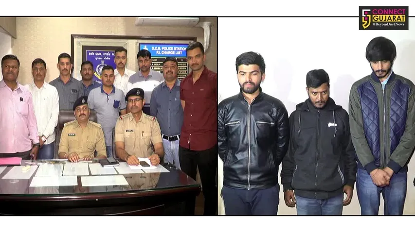 રાજકોટ: સૌરાષ્ટ્ર-કચ્છનું પ્રથમ બોગસ કોલ સેન્ટર ઝડપાયું, પોલીસે ત્રણ આરોપીની કરી ધરપકડ