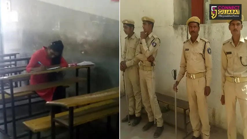 એક જ પરિક્ષાર્થી માટે ૨૪ કર્મીઓ ફરજ ઉપર તૈનાત કરાયા