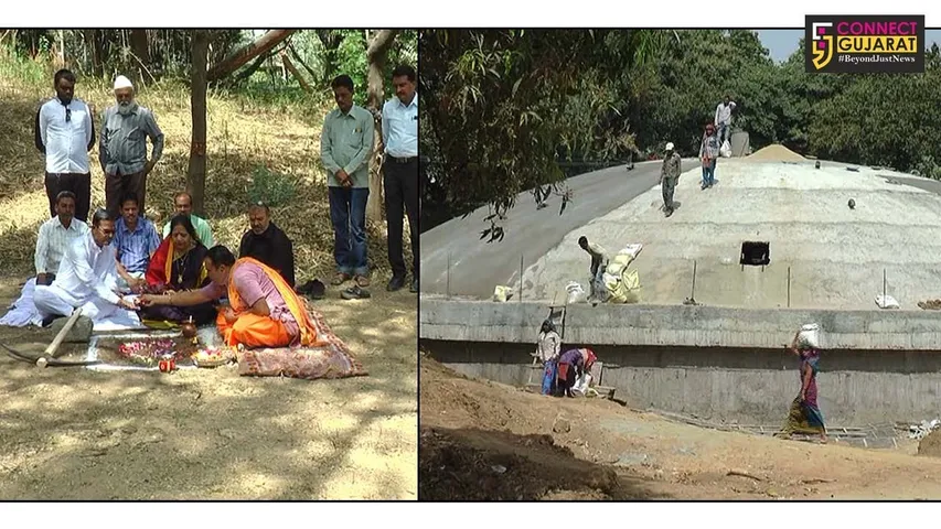 સરહદી અને આદિવાસી વિસ્તારના જીલ્લાની એકમાત્ર પાલિકા દ્વારા કરાયું સુએજ ટ્રીટમેન્ટ પલાન્ટનું ખાતમુહૂર્ત