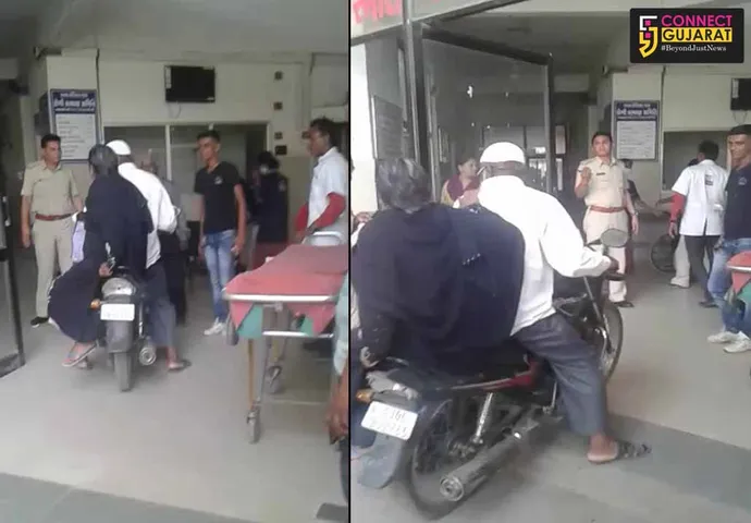 ભરૂચ સિવિલ હોસ્પિટલમાં બન્યો હાસ્યસ્પદ બનાવ..જુઓ શું!