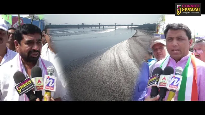 ચૂંટણી આવતા નર્મદા નદી ના નામે વોટ માંગવાની પ્રથા ફરી શરૂ