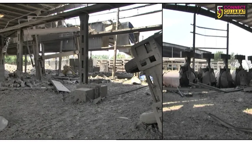 નવસારી: બ્લોક બનાવતી ફેકટરીમાં બોઇલર ફાટ્યું , ૧નું મોત ૩૦થી વધુ ઘાયલ