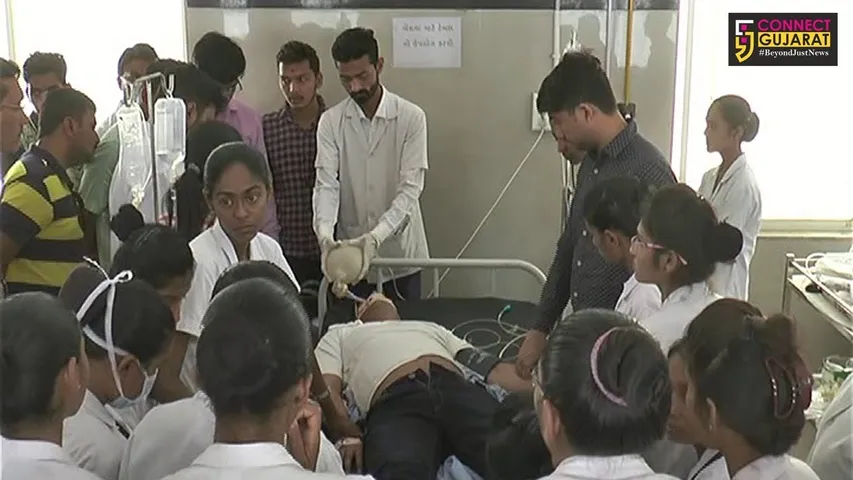 અમરેલી લોકસભા ચૂંટણી બંદોબસ્તમાં આવેલ એક જવાનનું થયું મોત બીજો ઘાયલ