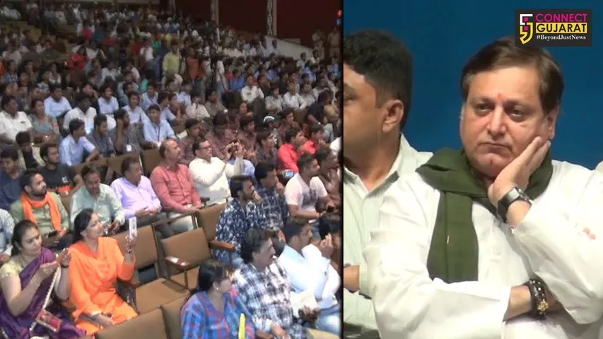 સુરત પ્રથમ વખત ગાંધી સમૂર્તિ ભવન ખાતે ભાજપા દ્વારા યોજાયું નવા મતદાતા યુવા સંમેલન
