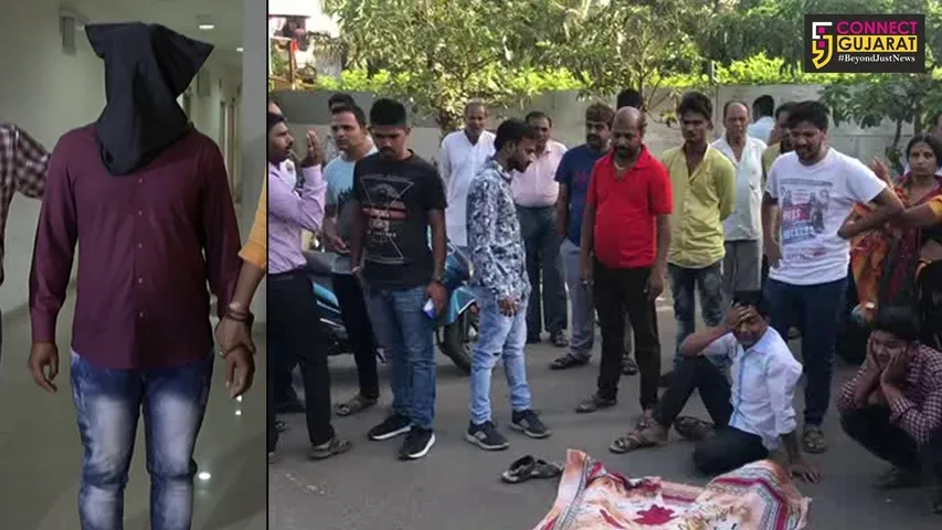 સુરત કોઝવે રોડ પર દિપક મોરેની કરાયેલ હત્યાનો આરોપી ઝડપાયો