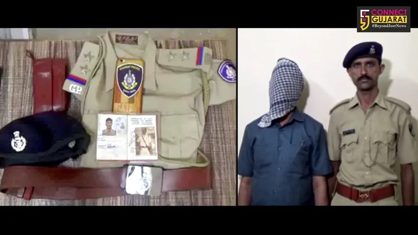 સુરત: સલાબતપુરા વિસ્તારમાંથી ઝડપાયો નકલી PSI..!