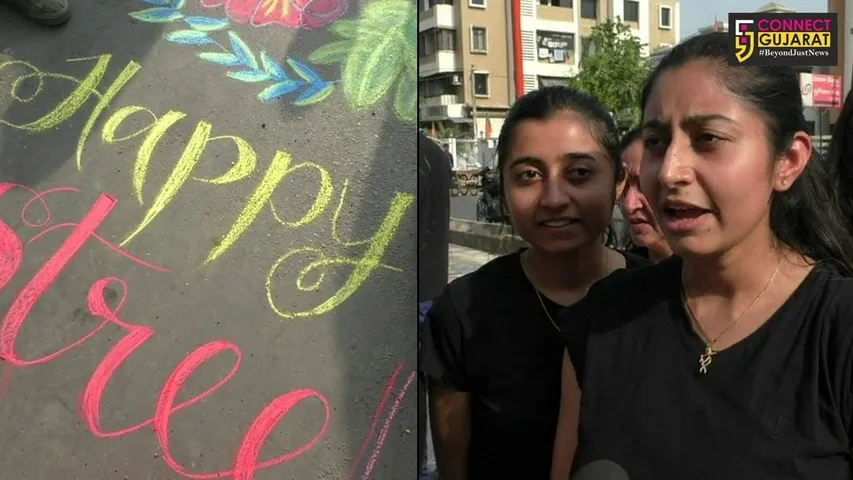 નવસારી: શહેરના જાહેર માર્ગો પર વિસરાતી જતી રમતોની સાથે અનેક નવા અભિગમથી રમતો રમાઈ