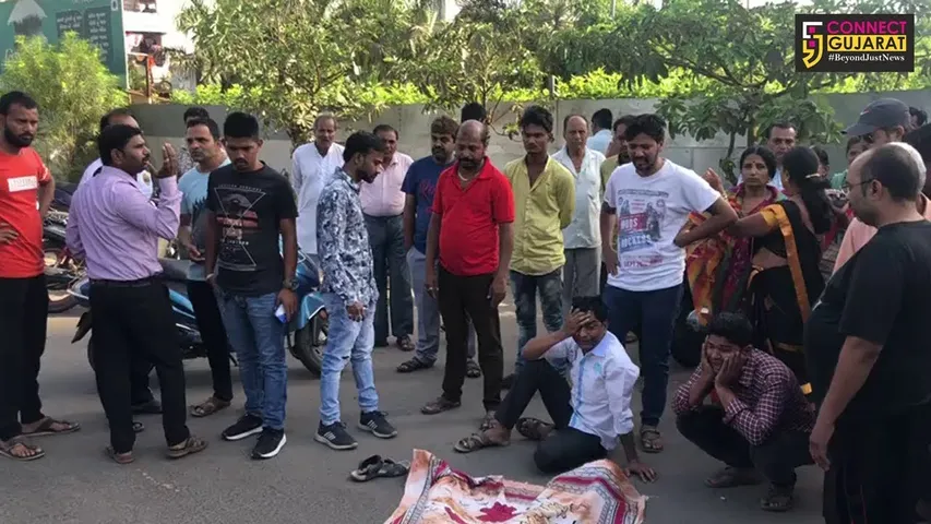સુરત કોઝવે ખાતે સરેઆમ એક યુવકની કરાઇ હત્યા
