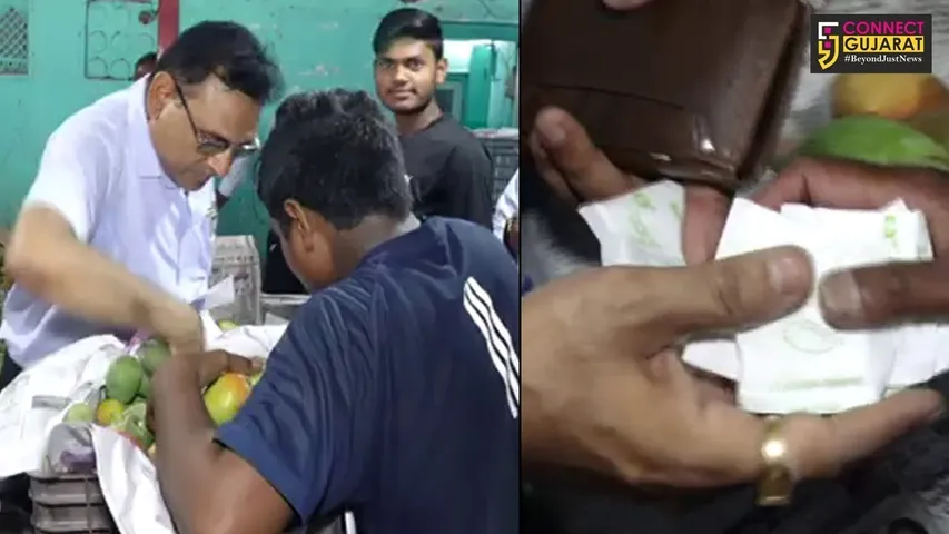 સુરત: આરોગ્ય વિભાગે ફ્રુટ માર્કેટમાં દરોડા પાડી બોલાવી તવાઇ