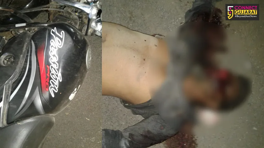 ભરૂચ: જંબુસરના સારોદ પાસે બાઈક સ્લીપ ખાતા દહેગામના મહંમદ કાજુનું મોત