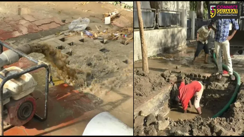 અંકલેશ્વર GIDC વિસ્તારમાં પાણીની લાઇનમાં થયું ભંગાણ