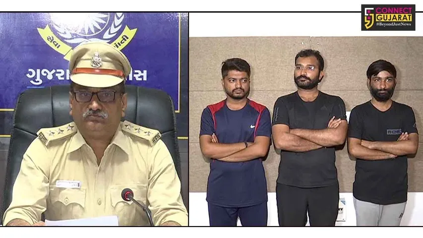રાજકોટ પોલીસે ભુમાફિયા સામે કરી લાલ આંખ, 3 ભુમાફિયાઓની કરી ધરપકડ