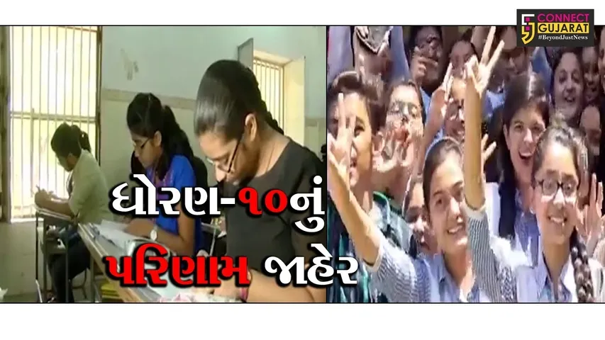 ગુજરાતમાં ધોરણ-10નું 66.97 ટકા પરિણામ જાહેર, સૌથી વધુ સુરતનું 79.63 ટકા પરિણામ