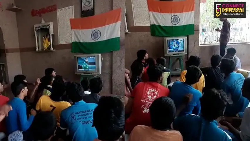 ભારત-પાકિસ્તાનની મેચને પગલે ભરૂચમાં યુવાનોમાં ભારે ઉત્સાહ