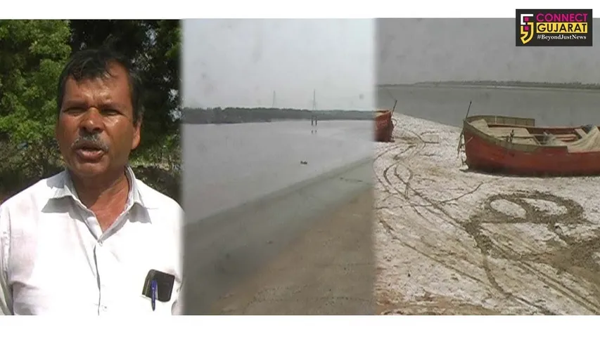 નર્મદા નદીમાં 1500 ક્યુસેક પાણી છોડવાના સરકારના નિર્ણય સામે ખેડૂતોમાં રોષ 