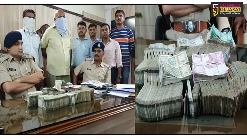 ભરૂચ : એસઓજીએ આંગડિયા દ્વારા મોકલવામાં આવતા બિન અધિકૃત નાણાંનો જથ્થો ઝડપી પાડ્યો
